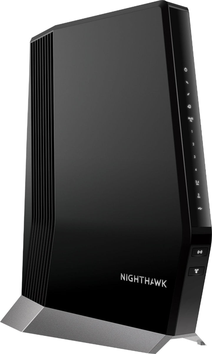 NETGEAR - Nighthawk AX6000 Wi-Fi 6 Router with DOCIS 3.1 Cable Modem - Black_1