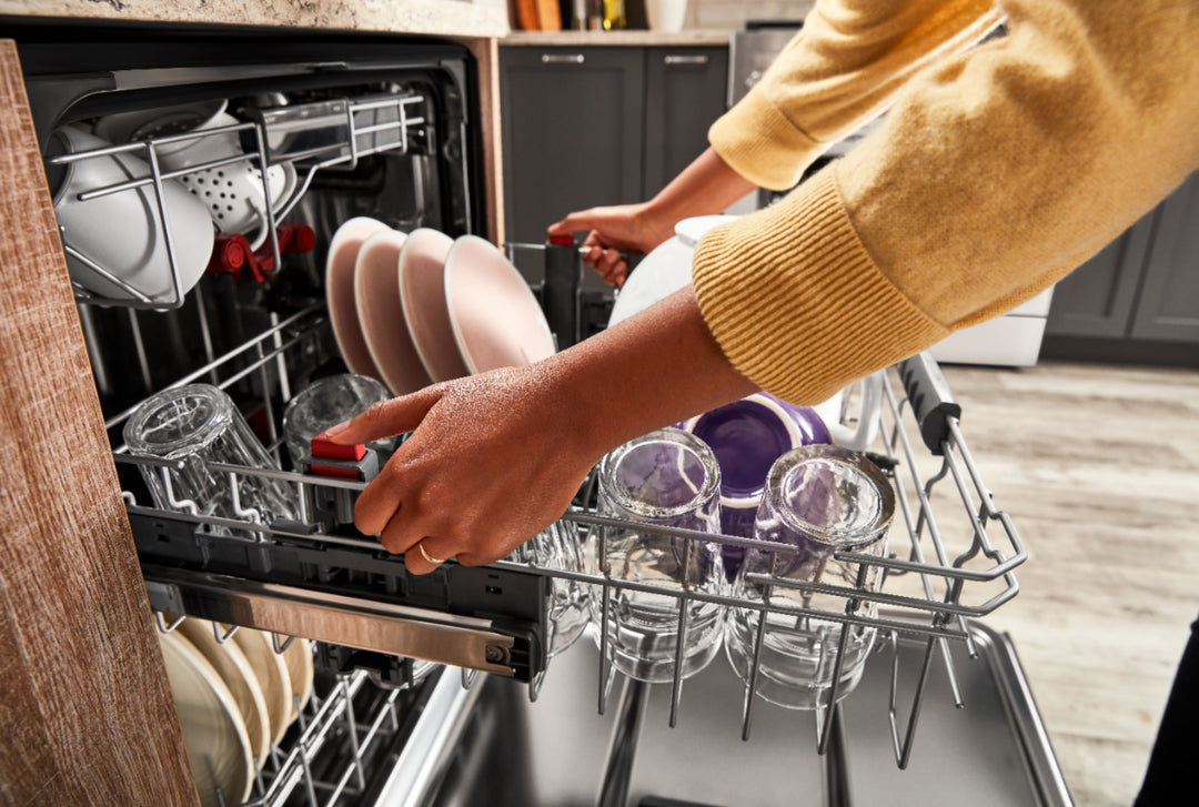 KitchenAid - Top Control Built-In Dishwasher with Stainless Steel Tub, FreeFlex™ Third Rack, 44dBA - Stainless steel_25