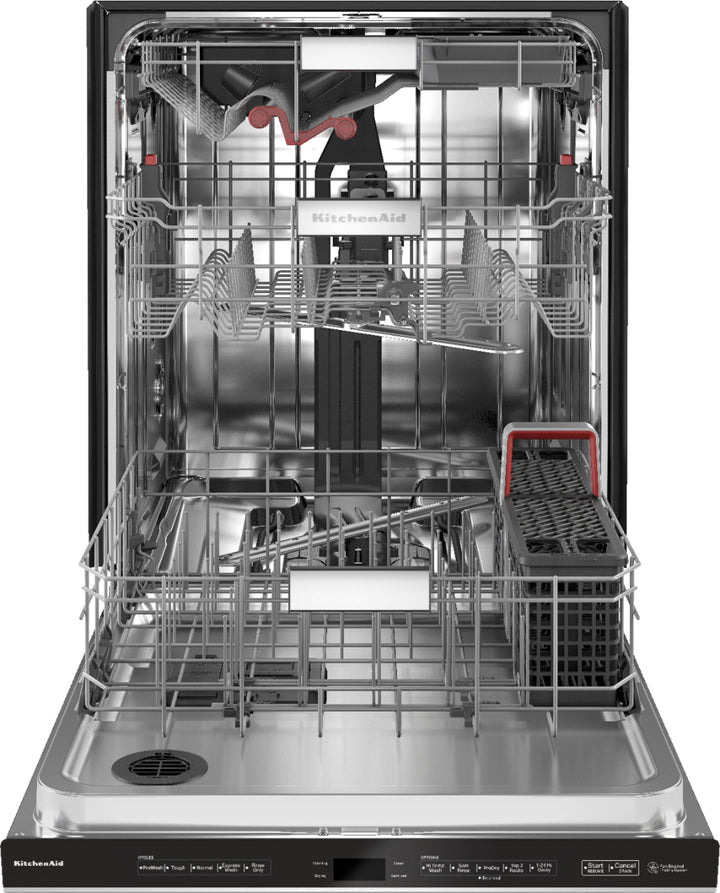 KitchenAid - Top Control Built-In Dishwasher with Stainless Steel Tub, FreeFlex™ Third Rack, 44dBA - Stainless steel_22