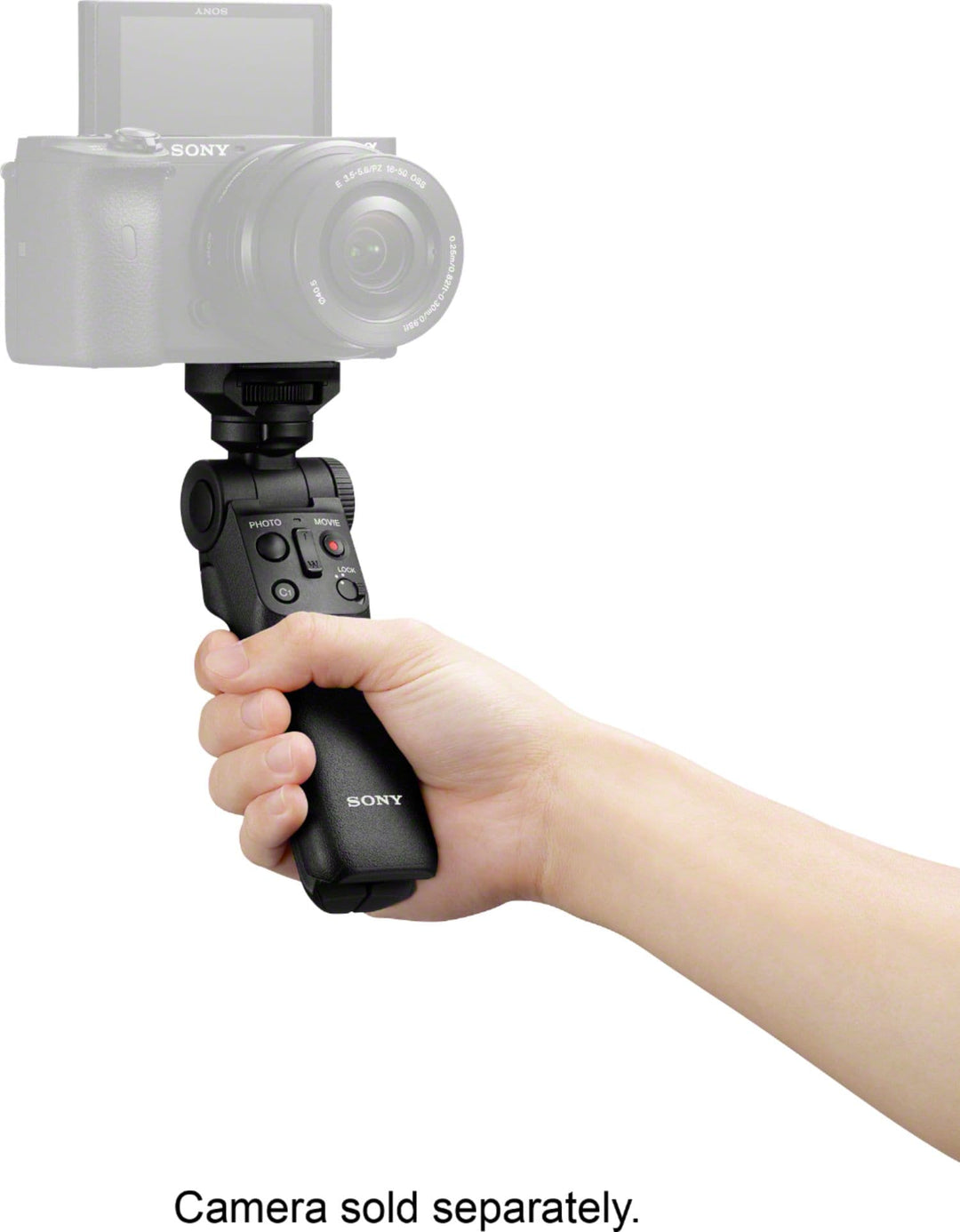 Sony - Shooting Grip with Wireless Remote Commander - Black_11