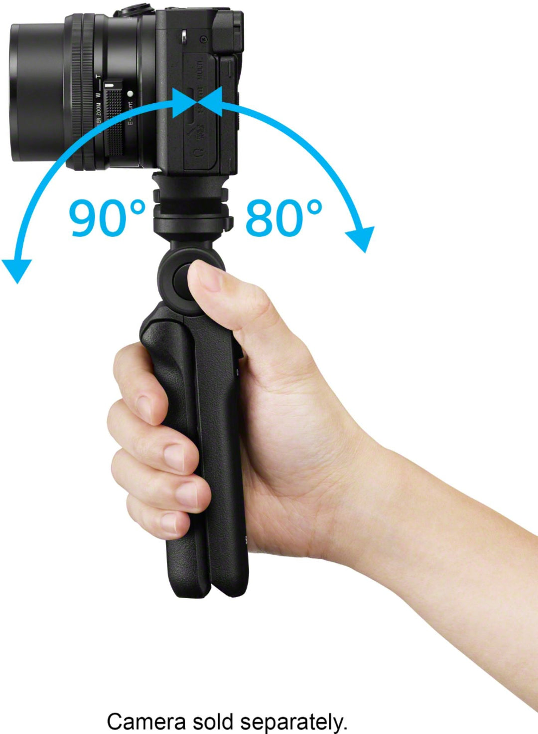 Sony - Shooting Grip with Wireless Remote Commander - Black_9