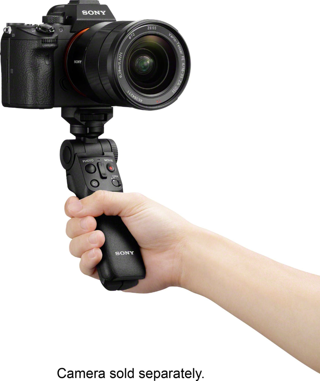 Sony - Shooting Grip with Wireless Remote Commander - Black_8