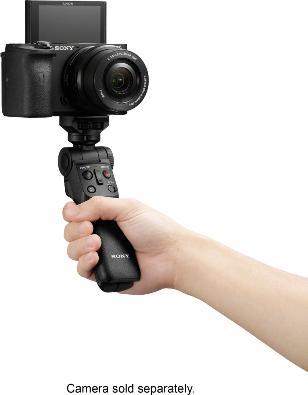 Sony - Shooting Grip with Wireless Remote Commander - Black_19