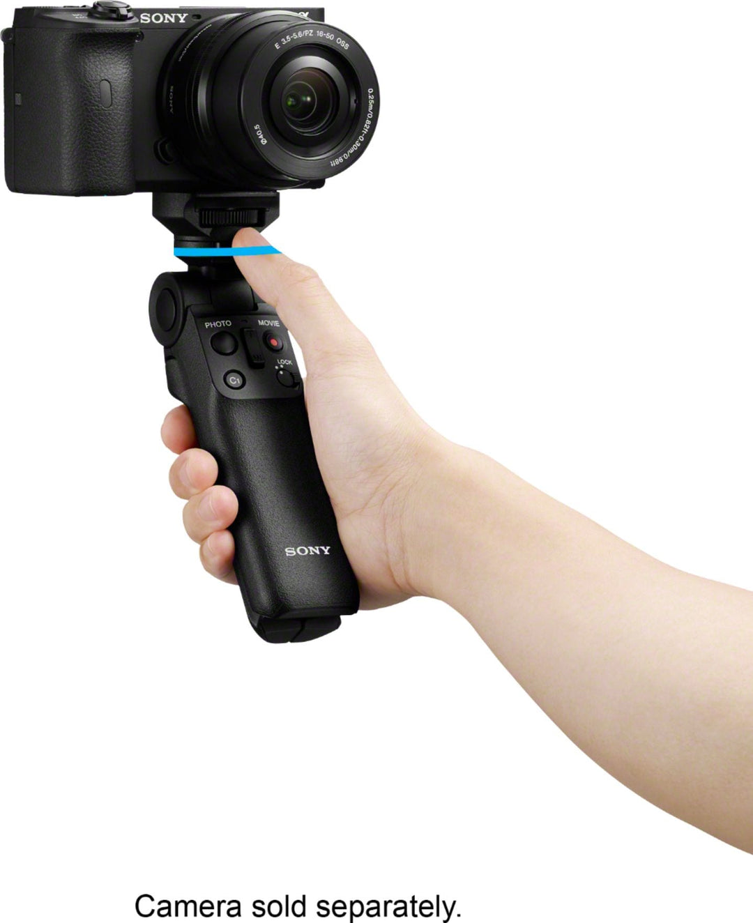Sony - Shooting Grip with Wireless Remote Commander - Black_18