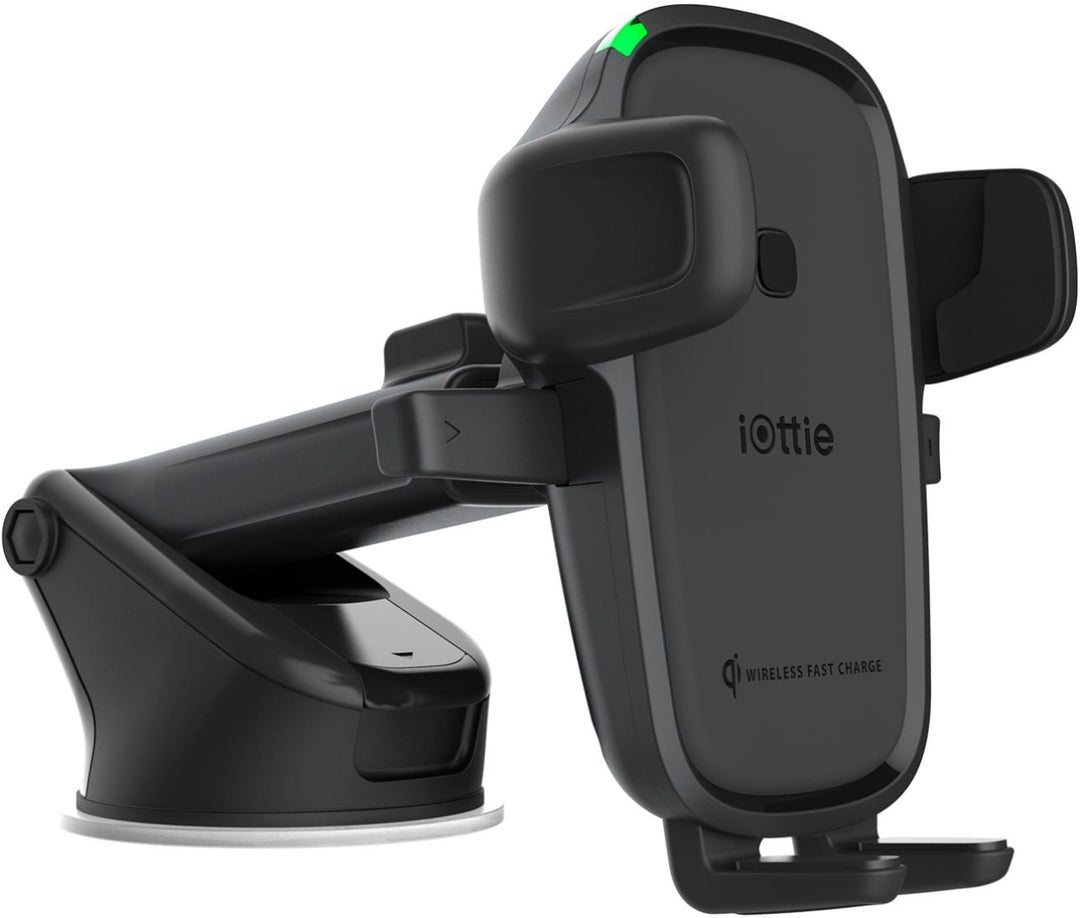 iOttie - Easy One Touch 2 Wireless Fast Charge Universal Dash/Windshield Mount for Mobile Phones - Black_8