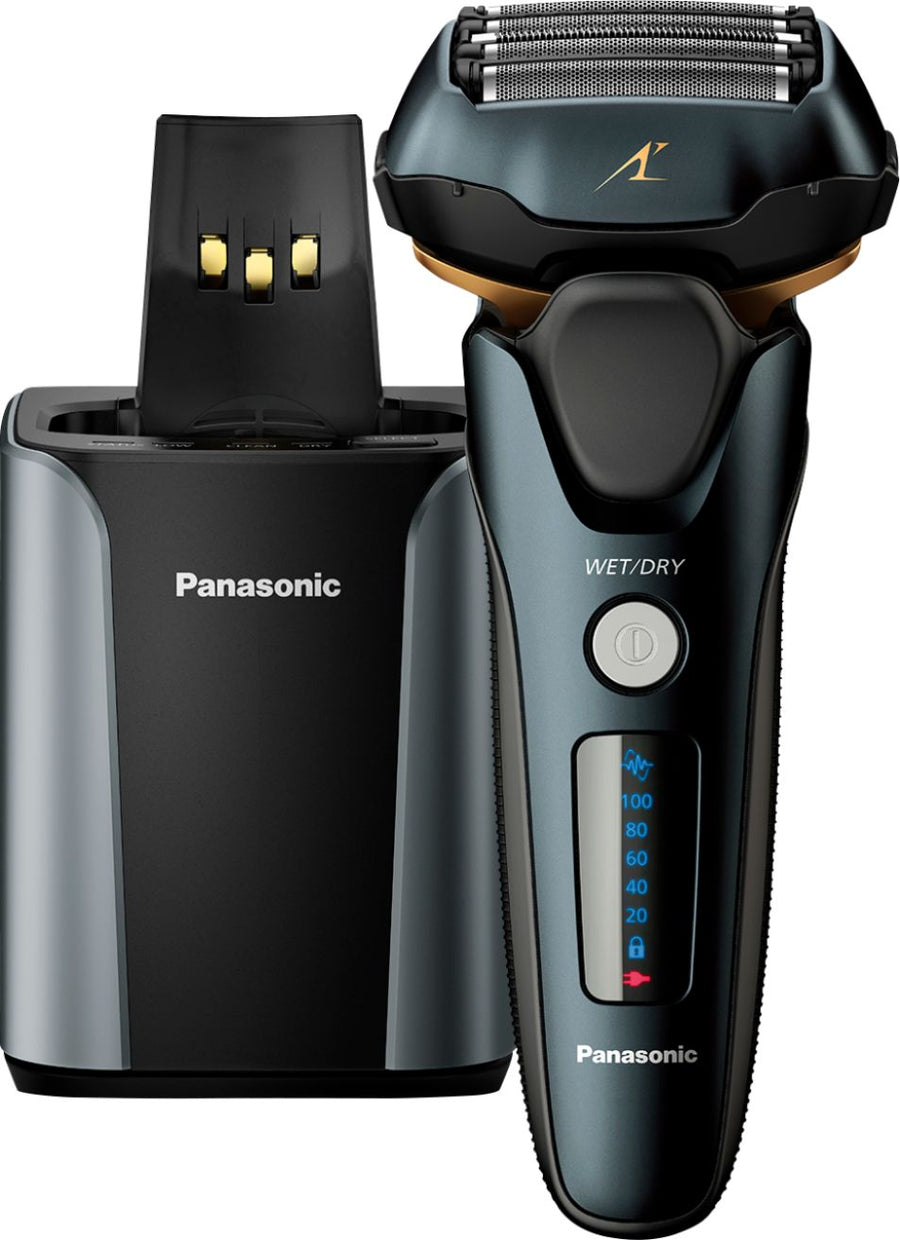 Panasonic - Arc5 Wet/Dry Electric Shaver - Matte Black_0