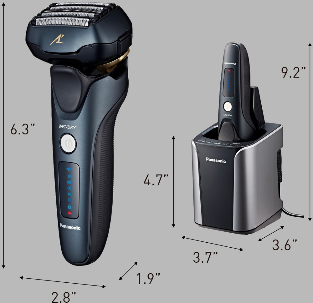 Panasonic - Arc5 Wet/Dry Electric Shaver - Matte Black_2
