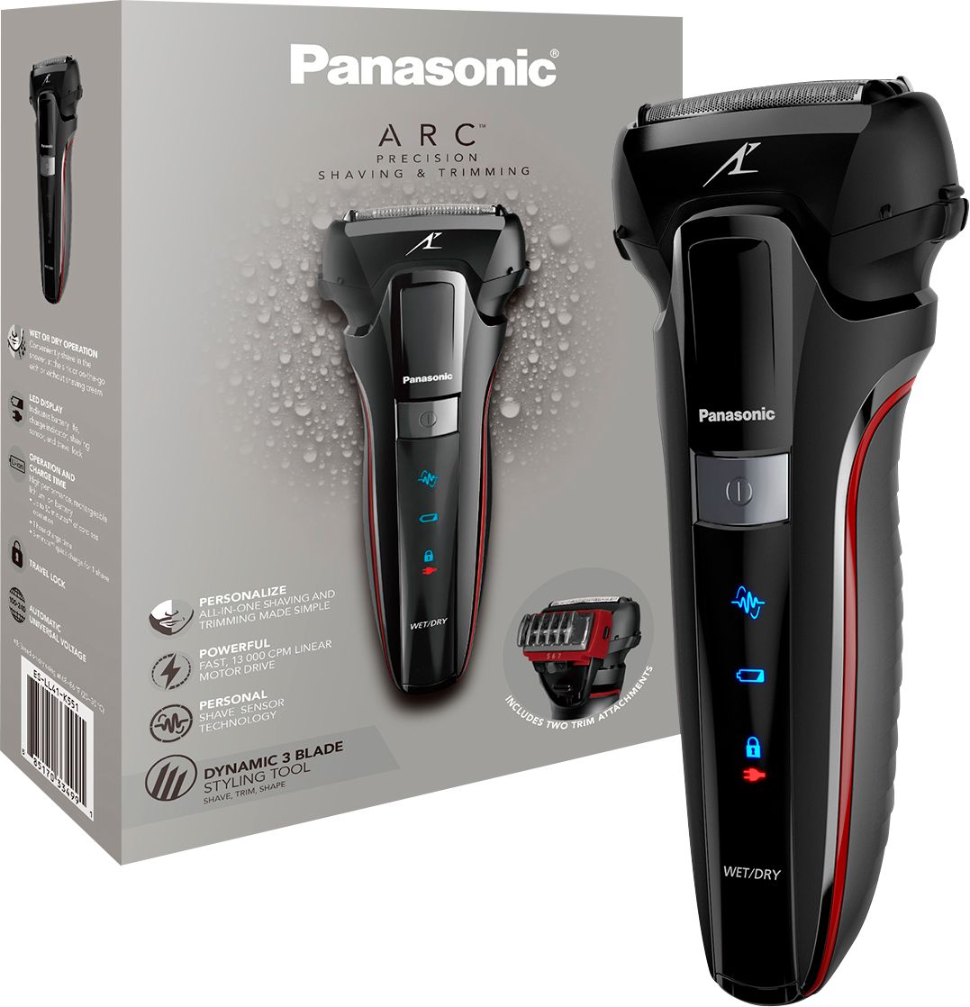 Panasonic - Arc3 Wet/Dry Electric Shaver - Black_2