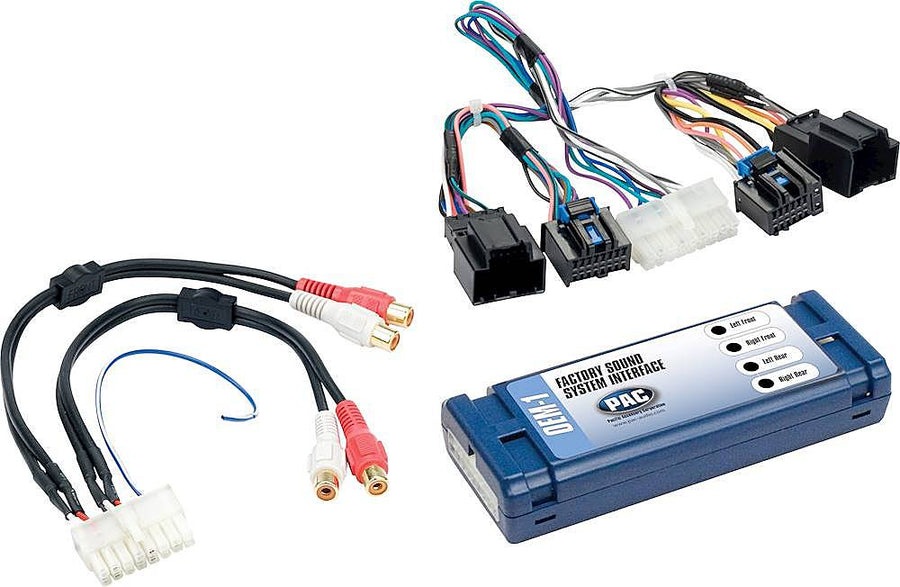 PAC - Amplifier Integration Interface for Select GM Vehicles - Blue_0