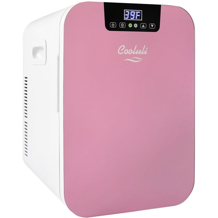 Cooluli - Concord 0.7 Cu. Ft. Mini Fridge - Pink_0