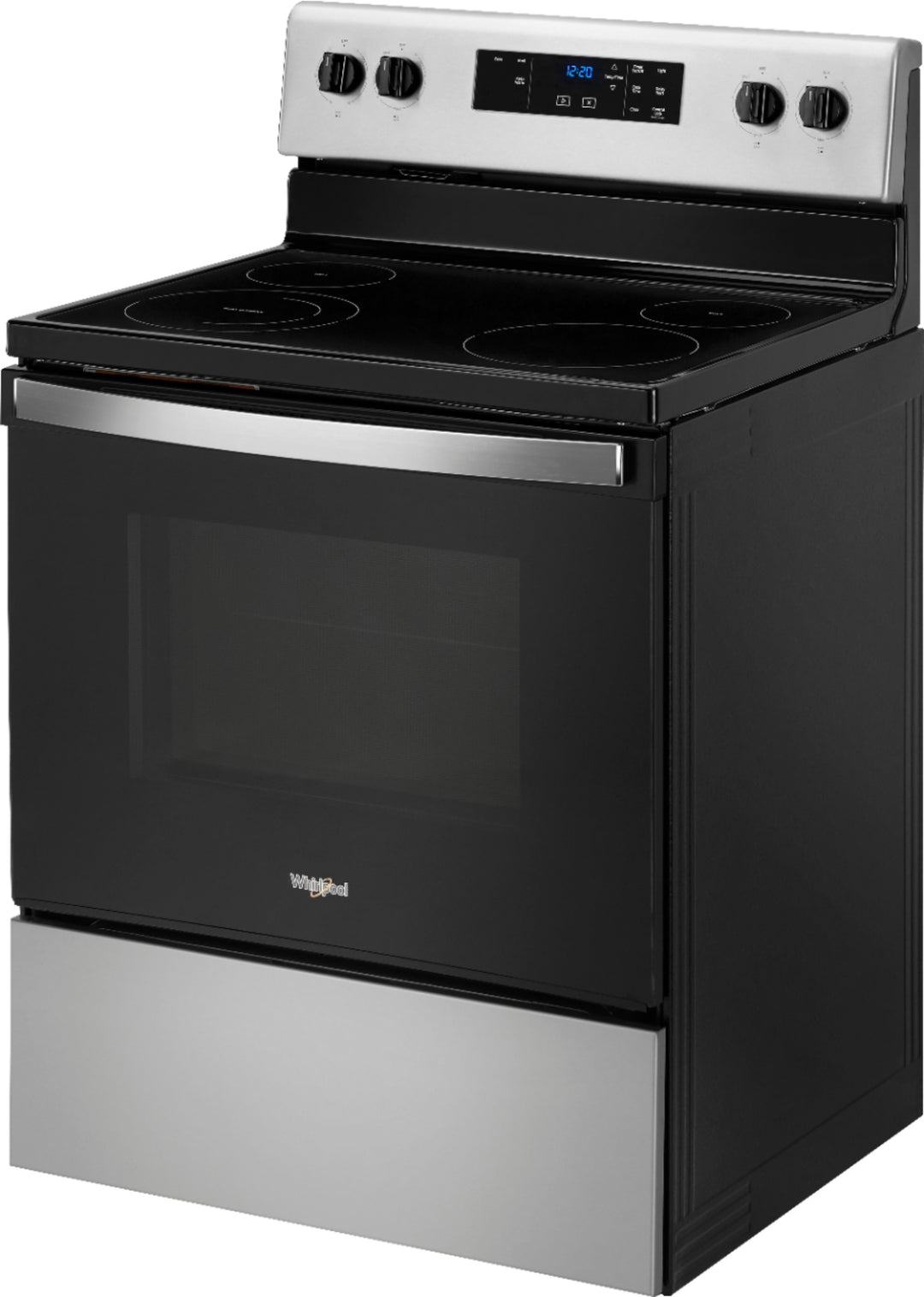Whirlpool - 5.3 Cu. Ft. Freestanding Electric Range with Keep Warm Setting - Stainless steel_4