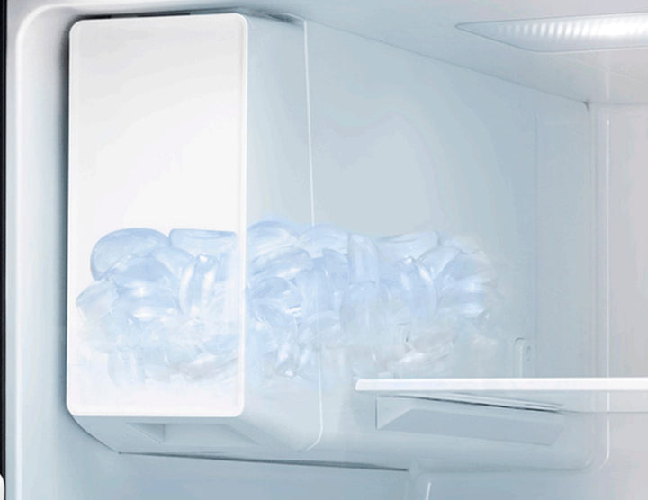 Samsung - 27 cu. ft. Large Capacity 3-Door French Door Refrigerator with External Water & Ice Dispenser - Black stainless steel_12