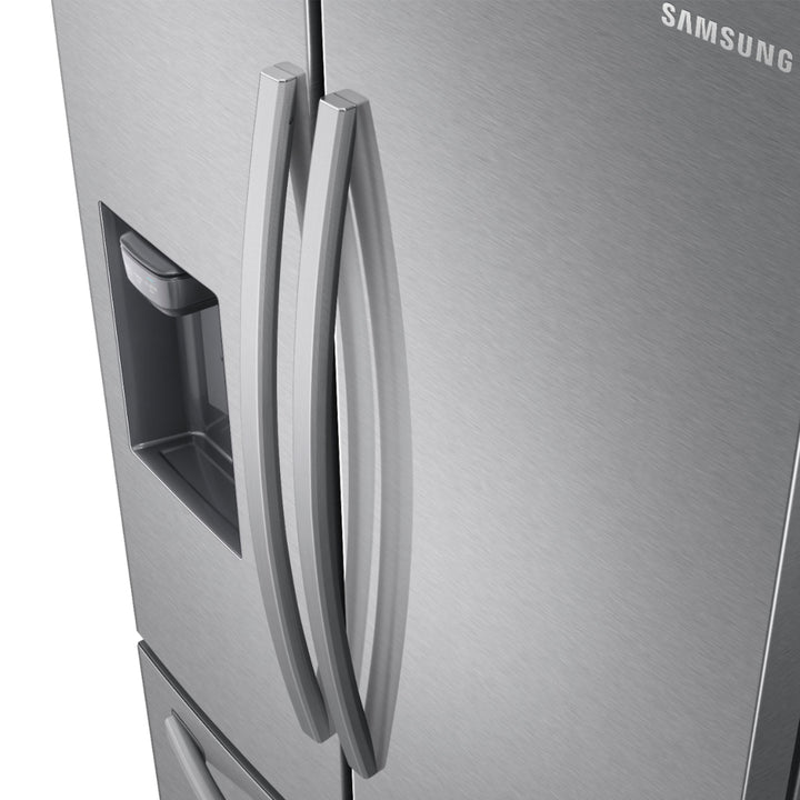 Samsung - 27 cu. ft. Large Capacity 3-Door French Door Refrigerator with External Water & Ice Dispenser - Stainless steel_10