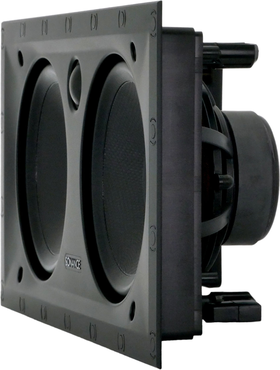 Sonance - MAG Series  5.1-Ch. Premium 6-1/2" In-Wall Surround Sound Speaker System with Wireless Subwoofer - Paintable White_3