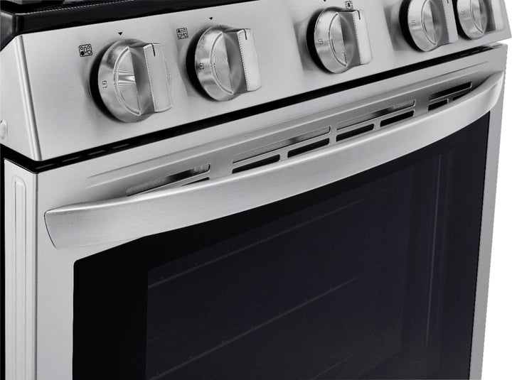 LG - 5.8 Cu. Ft. Freestanding Gas True Convection Range with EasyClean, InstaView and AirFry - Stainless steel_27