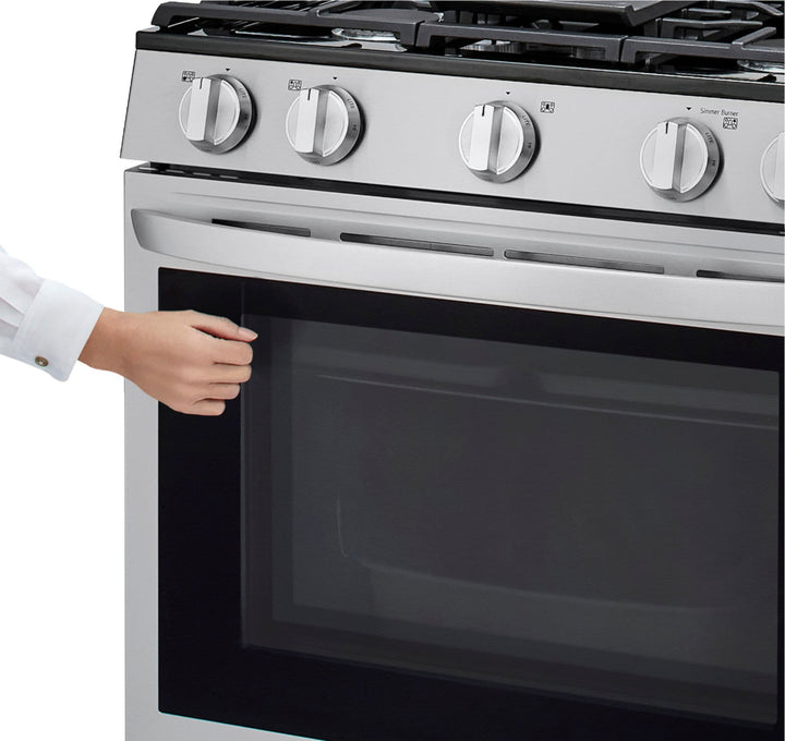 LG - 5.8 Cu. Ft. Freestanding Gas True Convection Range with EasyClean, InstaView and AirFry - Stainless steel_29