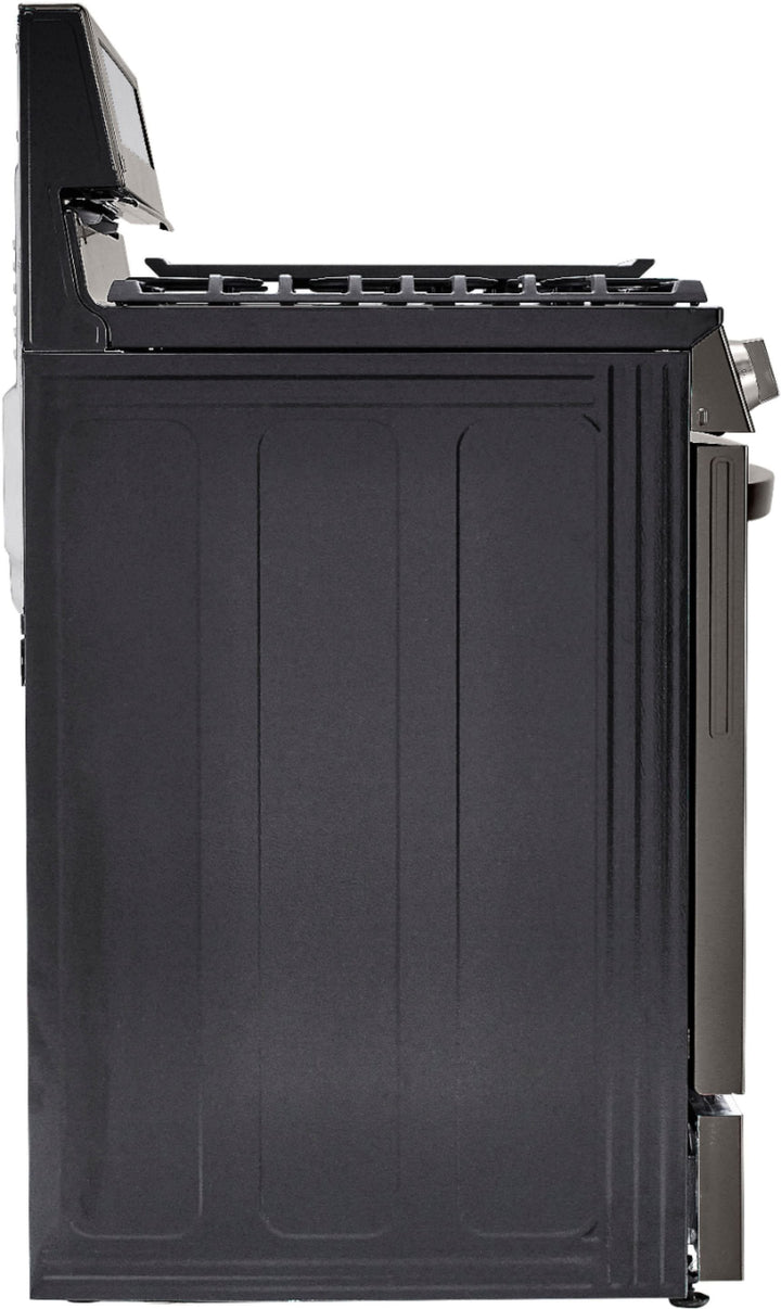 LG - 5.8 Cu. Ft. Freestanding Gas True Convection Range with EasyClean, InstaView and AirFry - Black stainless steel_29