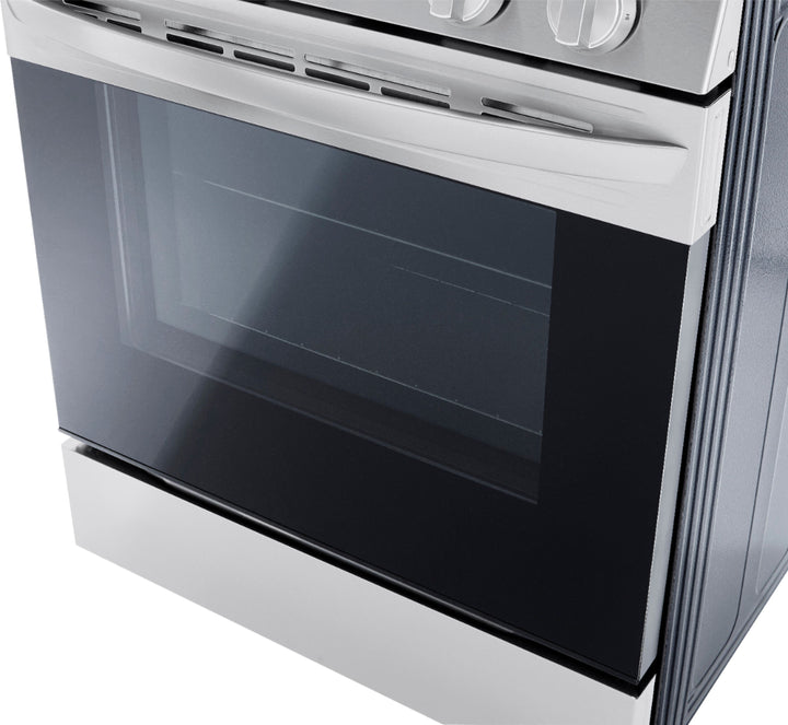 LG - 5.8 Cu. Ft. Freestanding Gas True Convection Range with EasyClean, WideView Window and AirFry - Stainless steel_7