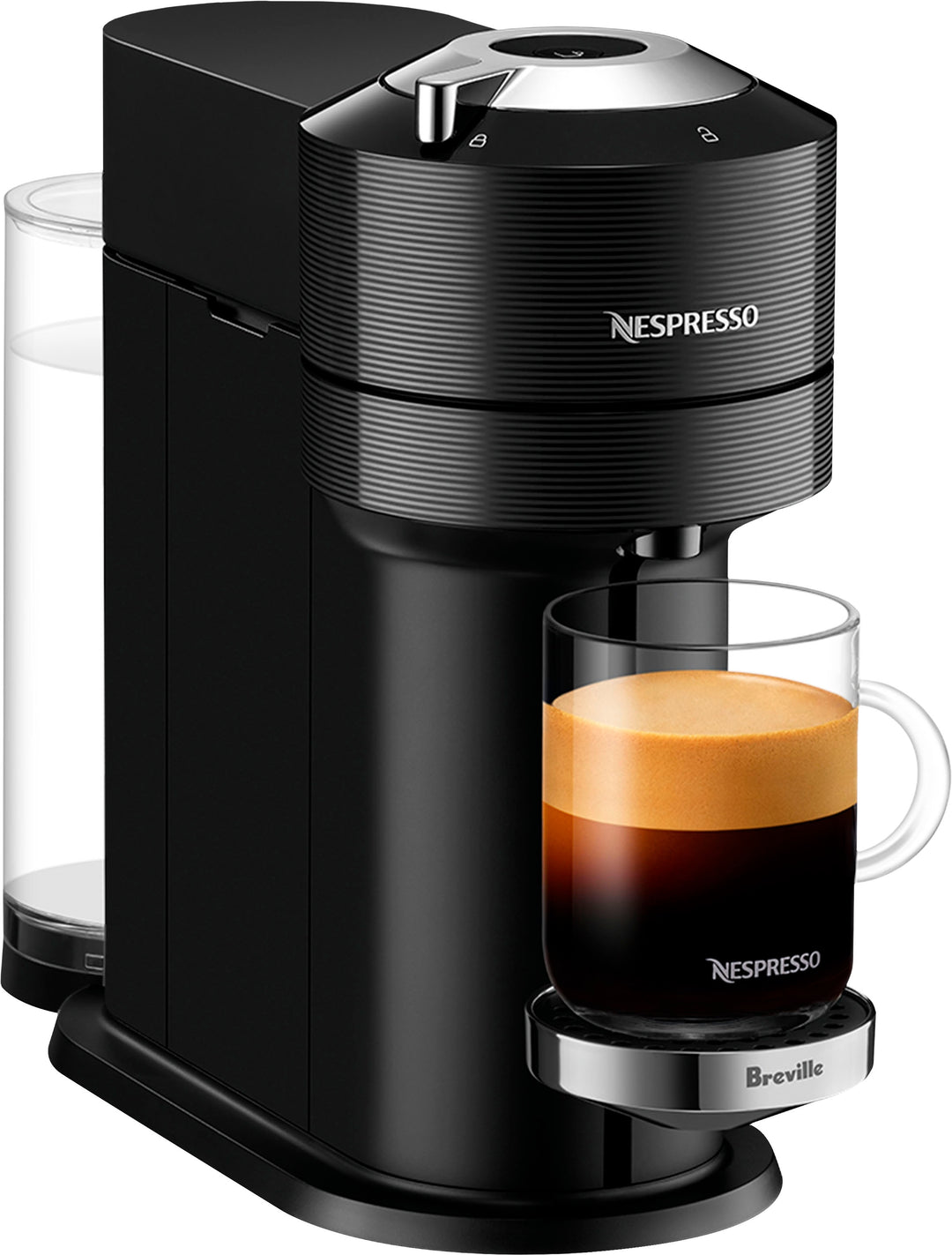 Nespresso - Vertuo Next Premium Classic Black by Breville with Aeroccino3 - Classic Black_4