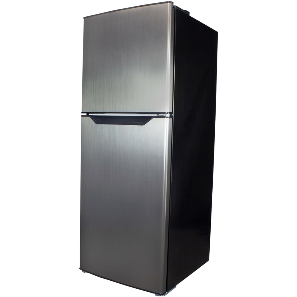 Danby - 7 Cu. Ft. Top-Freezer Refrigerator - Black/stainless steel look_2