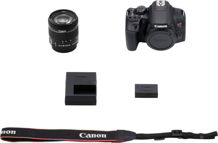 Canon - EOS Rebel T8i DSLR Camera with EF-S 18-55mm Lens - Black_11