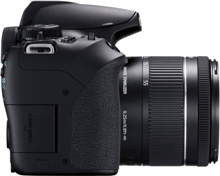 Canon - EOS Rebel T8i DSLR Camera with EF-S 18-55mm Lens - Black_6