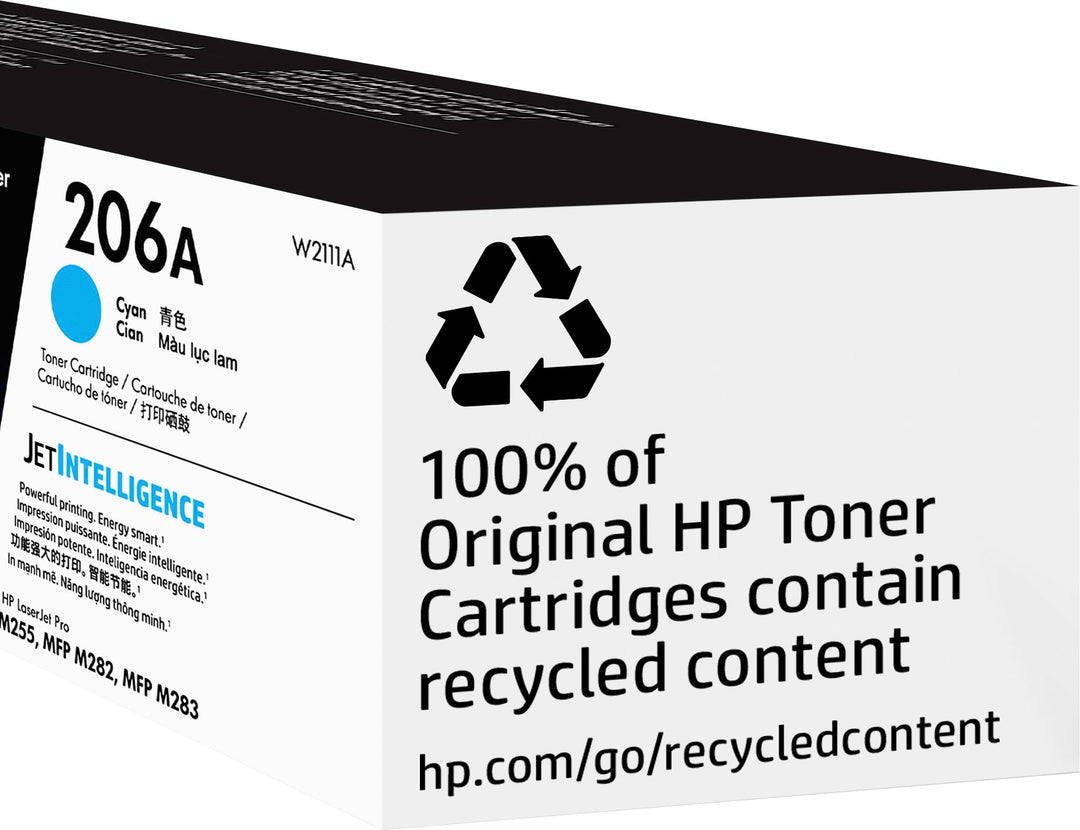 HP - 206A Standard Capacity Toner Cartridge - Cyan_1