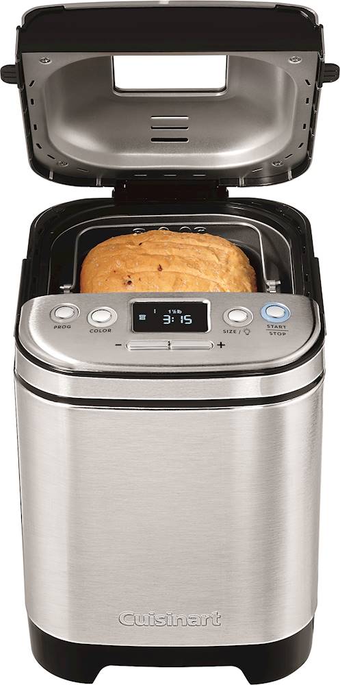 Cuisinart - Compact Automatic Bread Maker - Stainless Steel_4