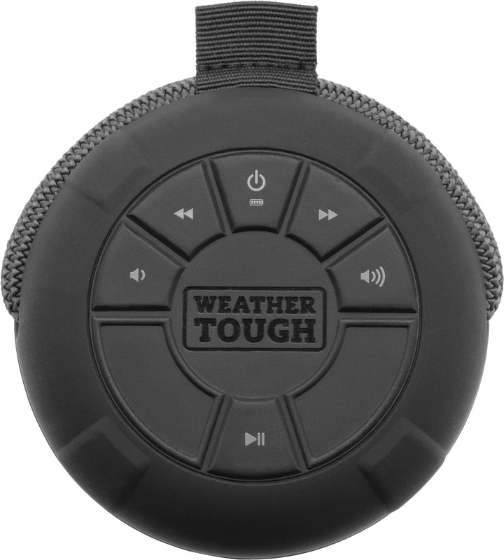 iHome - PlayTough Pro - Bluetooth Rechargeable Waterproof Portable Speaker with 360° Stereo Sound - Black_7