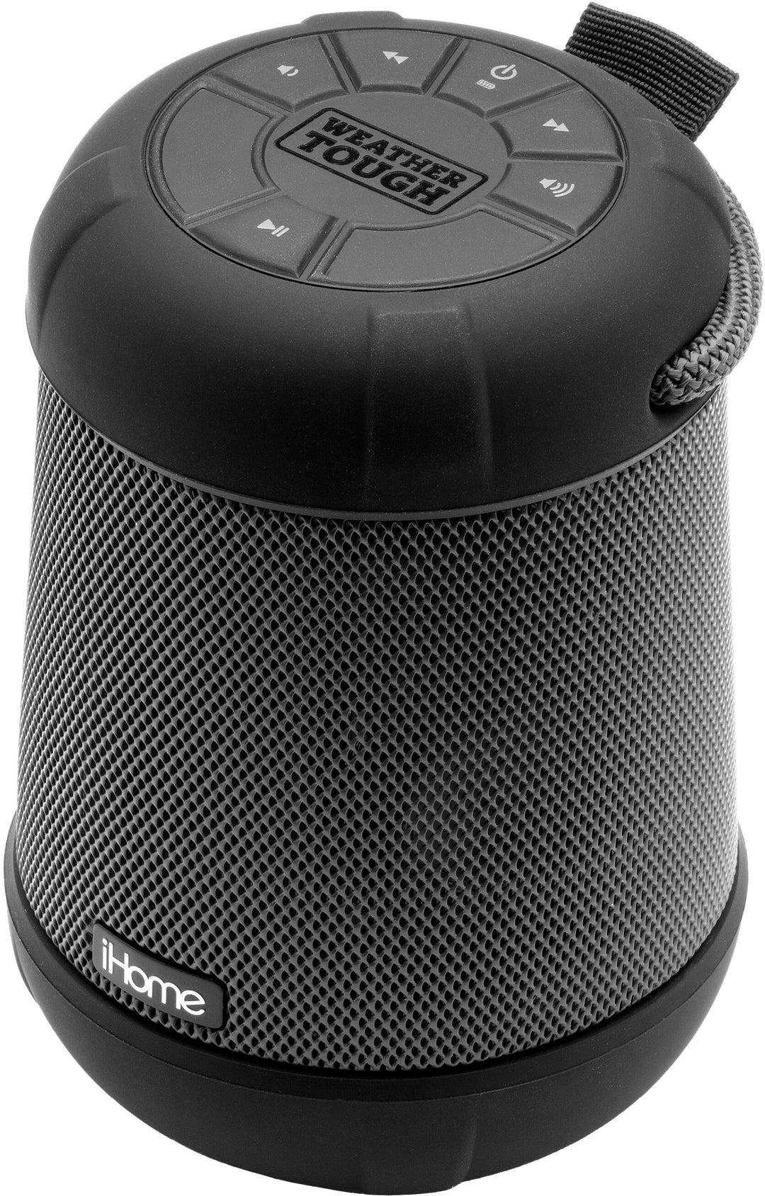 iHome - PlayTough Pro - Bluetooth Rechargeable Waterproof Portable Speaker with 360° Stereo Sound - Black_5
