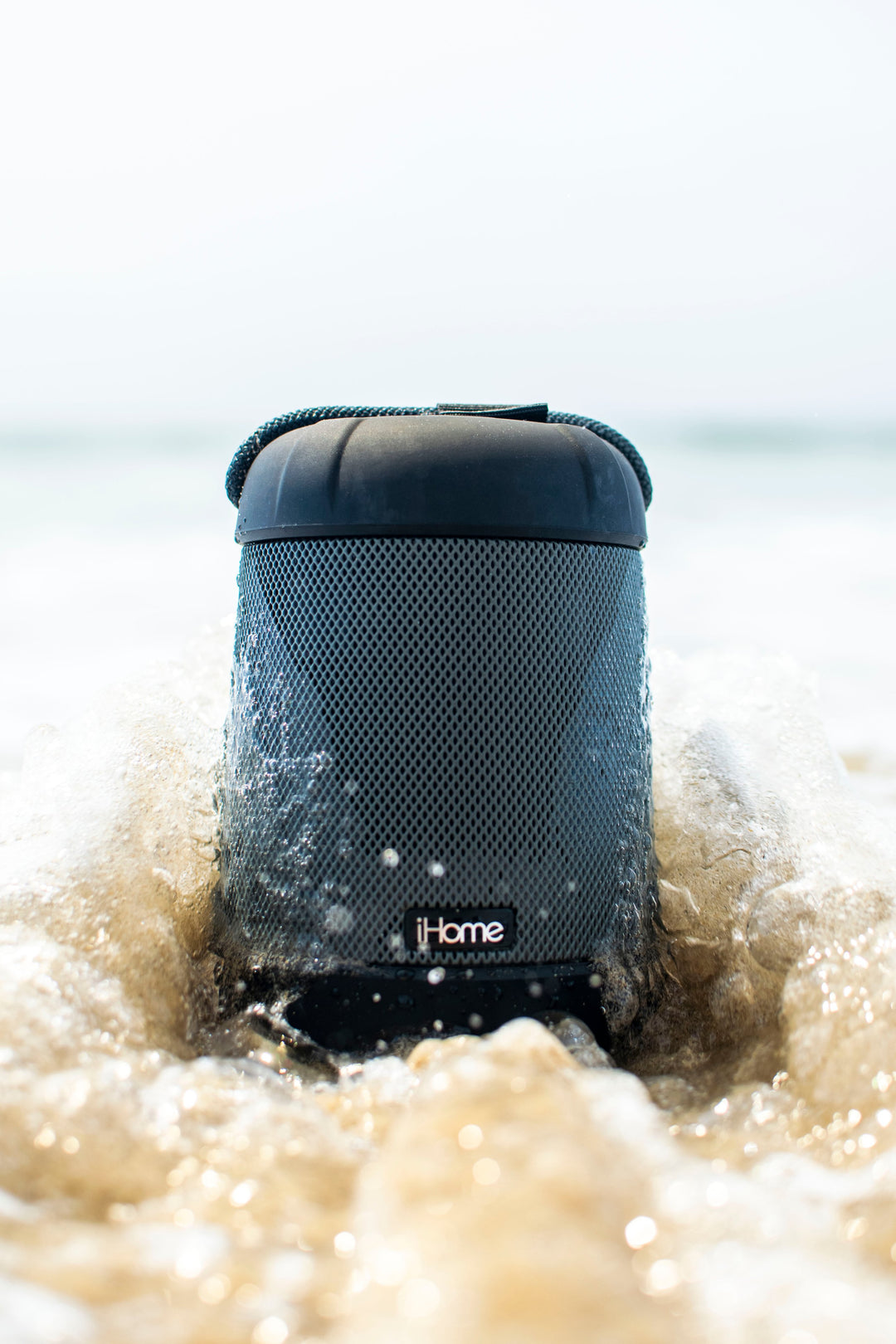 iHome - PlayTough Pro - Bluetooth Rechargeable Waterproof Portable Speaker with 360° Stereo Sound - Black_2
