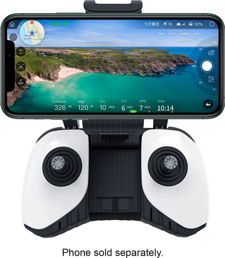 PowerVision - PowerEgg X Explorer AI Camera and 4K Drone - White/Gray_7