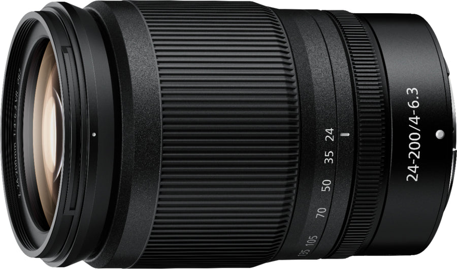 NIKKOR Z 24-200mm f/4-6.3 VR Telephoto Zoom Lens for Nikon Z Cameras - Black_0