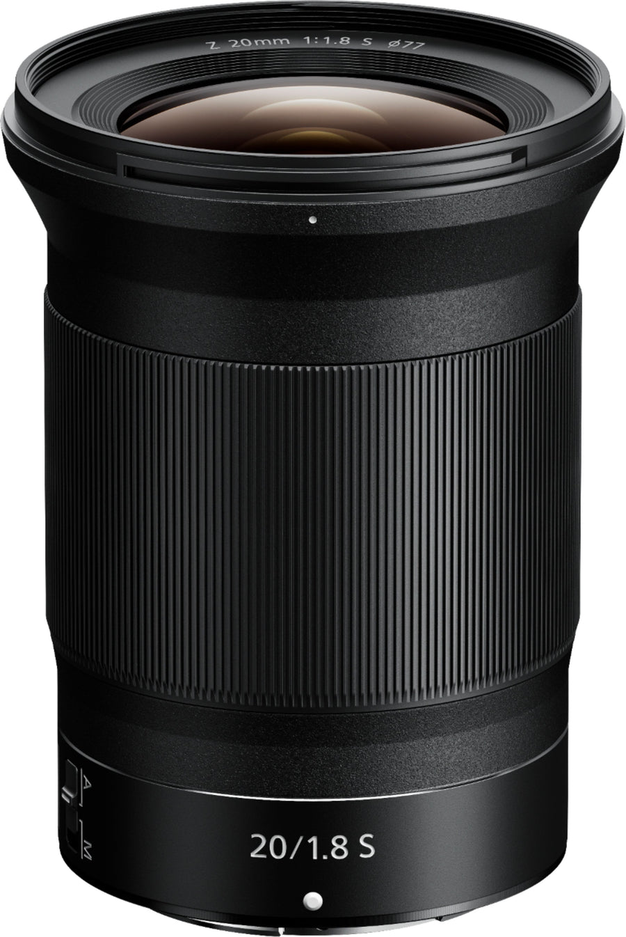 NIKKOR Z 20mm f/1.8 S Wide-Angle Prime Lens for Nikon Z Cameras - Black_0