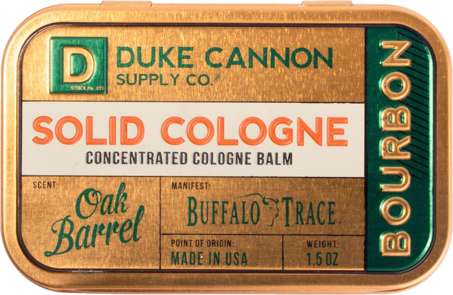 Duke Cannon - Bourbon Solid Cologne Balm - Cream_0