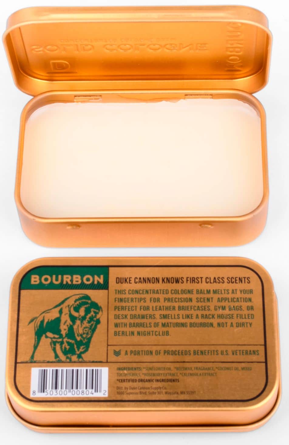 Duke Cannon - Bourbon Solid Cologne Balm - Cream_1
