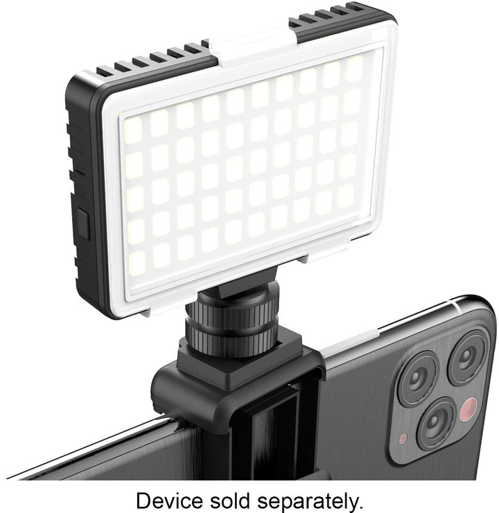 Digipower - Insta-Fame Dimmable 50 LED Super Bright Video Light with 3X Light Diffusers and Smartphone Mount_3