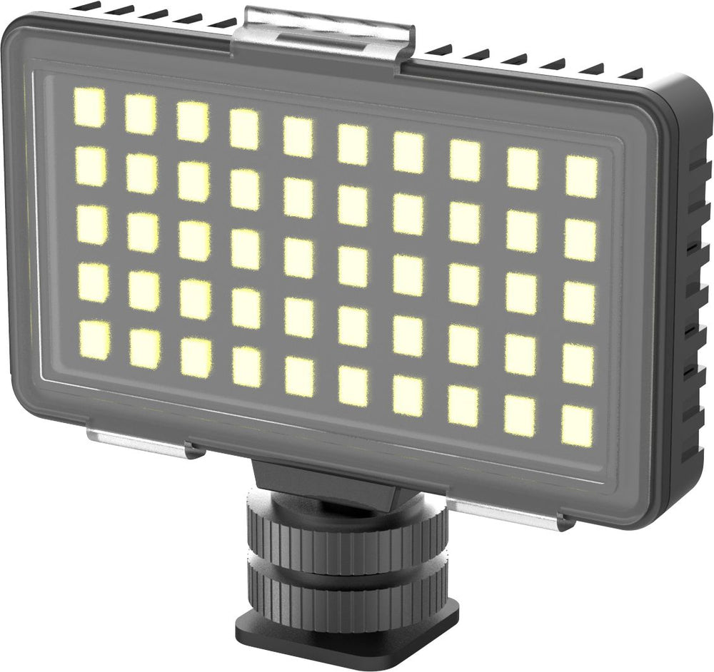 Digipower - Insta-Fame Dimmable 50 LED Super Bright Video Light with 3X Light Diffusers and Smartphone Mount_1