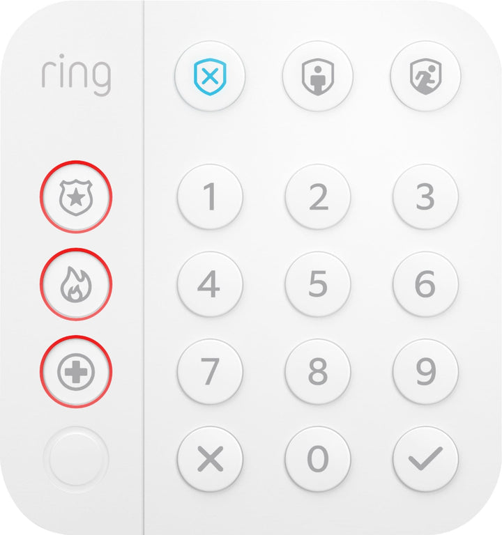 Ring - Alarm Keypad (2nd Gen) - White_0