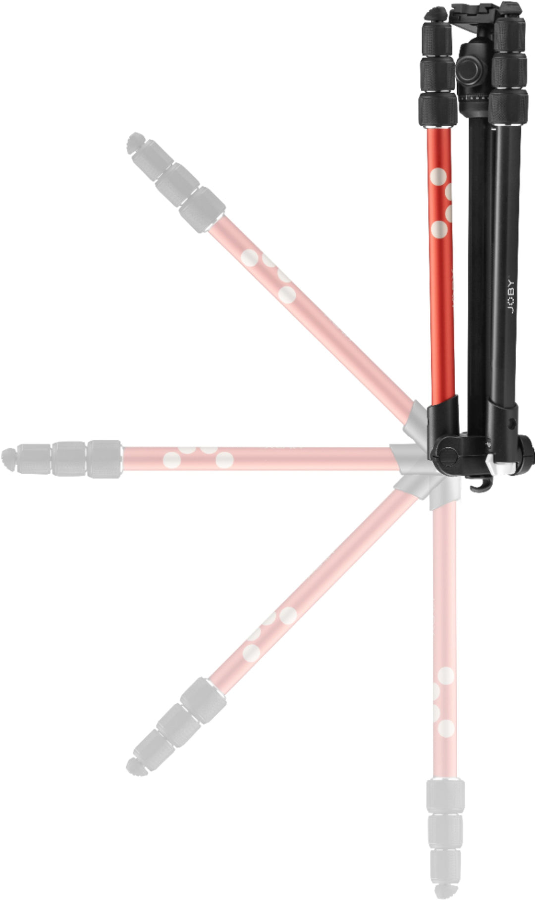 JOBY - RangePod Tripod for Camera and Vlogging - Red_23