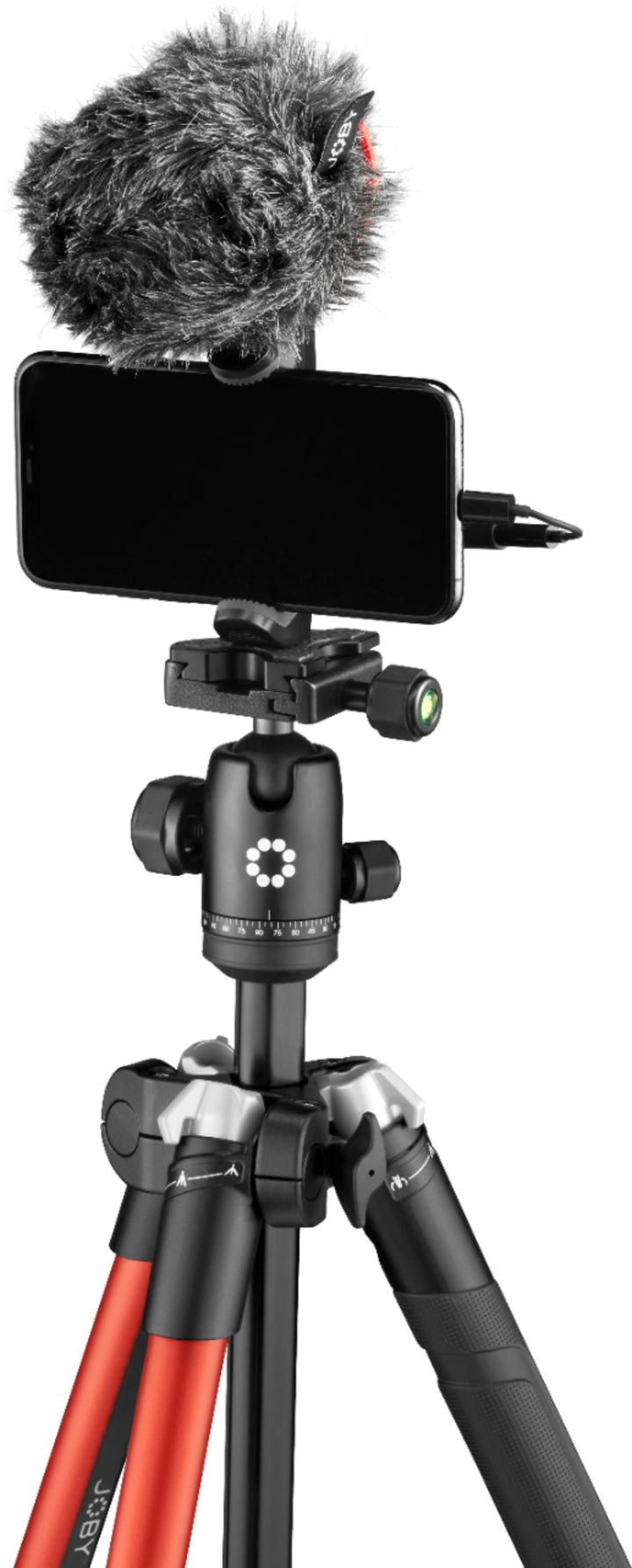 JOBY - RangePod Tripod for Camera and Vlogging - Red_30