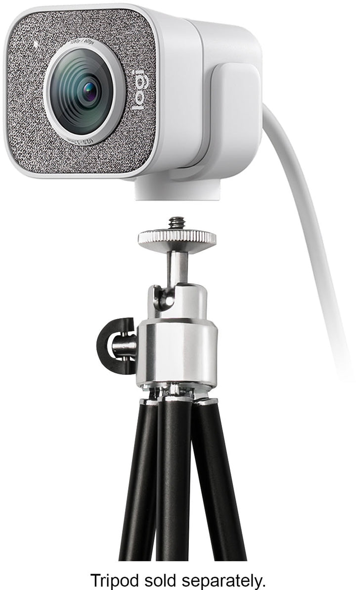 Logitech - StreamCam 1080 Webcam for Live Streaming and Content Creation - Off-White_1