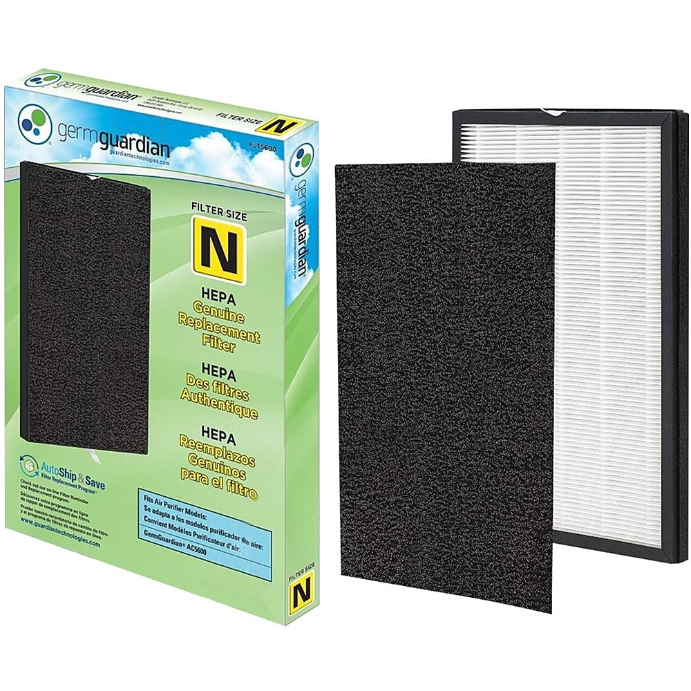 Charcoal and HEPA Filter for GermGuardian AC5600WDLX - Black/White_1