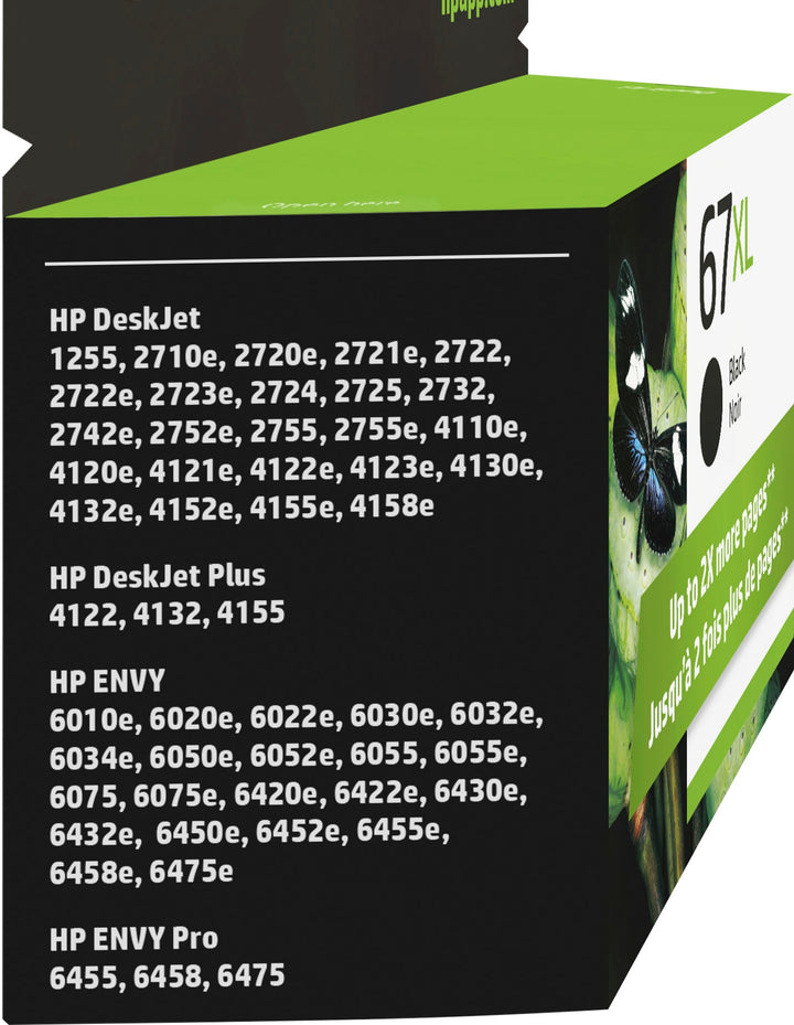 HP - 67XL High-Yield Ink Cartridge - Black_1