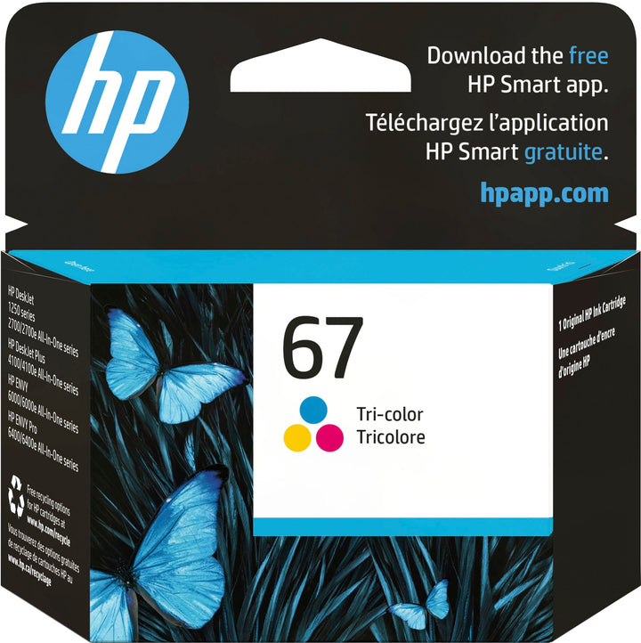 HP - 67 Standard Capacity Ink Cartridge - Tri-Color_0