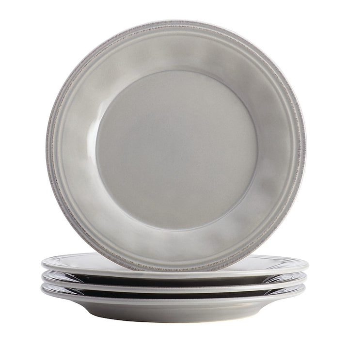 Rachael Ray - Cucina 16-Piece Ceramic Dinnerware Set - Sea Salt Gray_4