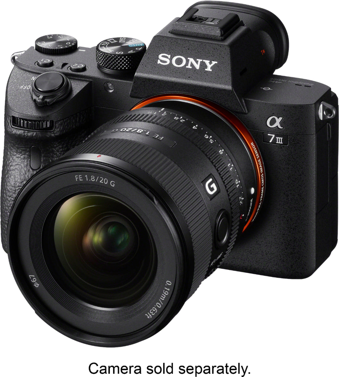Sony - FE 20mm f/1.8 G Ultra Wide Angle Prime Lens for E-mount Cameras - Black_3