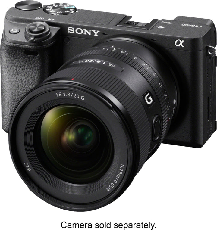 Sony - FE 20mm f/1.8 G Ultra Wide Angle Prime Lens for E-mount Cameras - Black_4