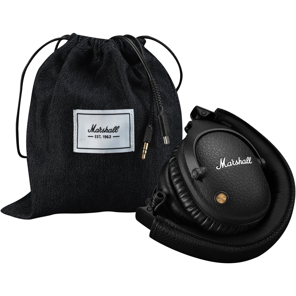 Marshall - MONITOR II A.N.C. Wireless Noise Cancelling Over-the-Ear Headphones - Black_1