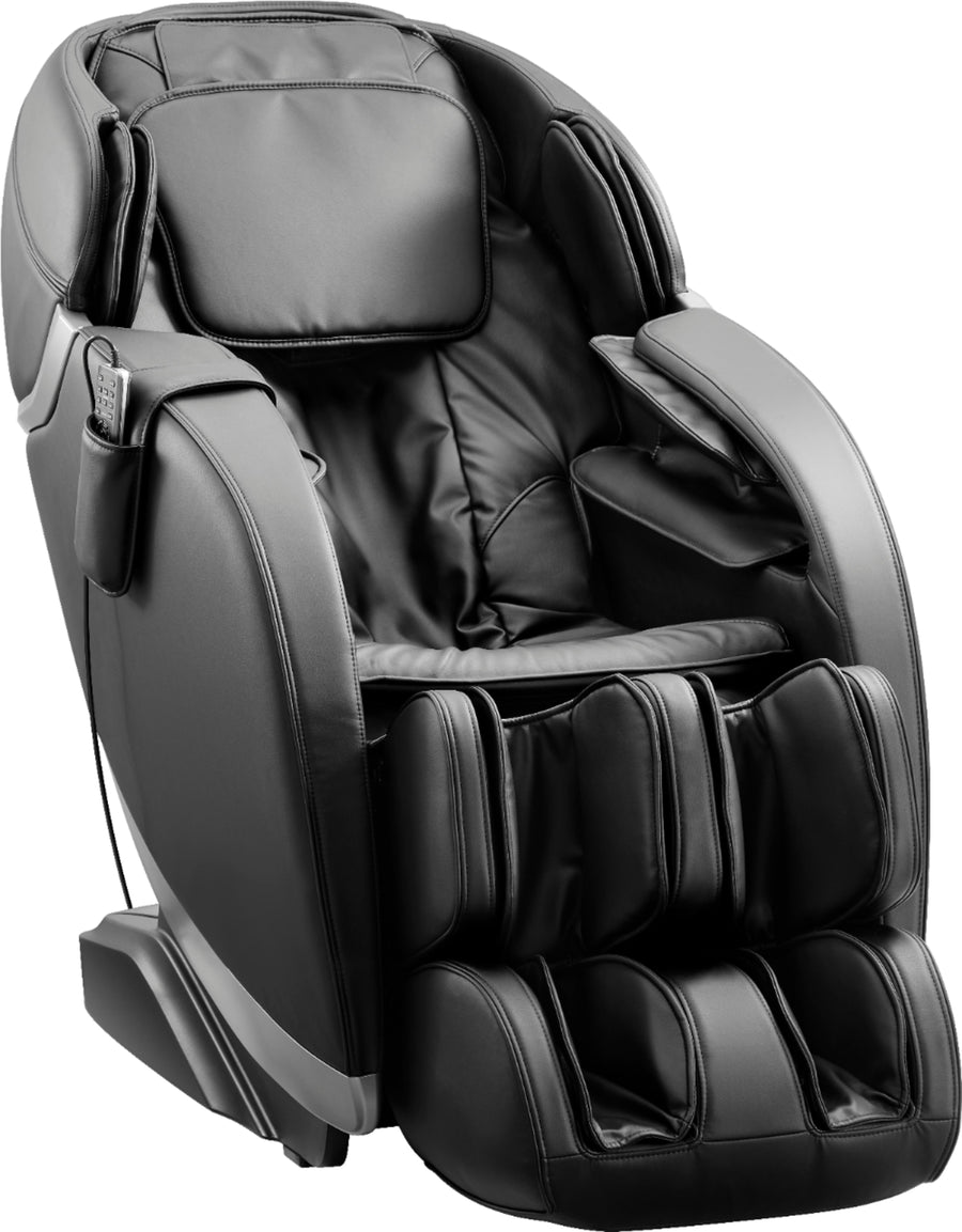 Insignia™ - 2D Zero Gravity Full Body Massage Chair - Black with silver trim_0
